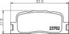 HELLA 8DB 355 011-001 Brake Pad Set, disc brake